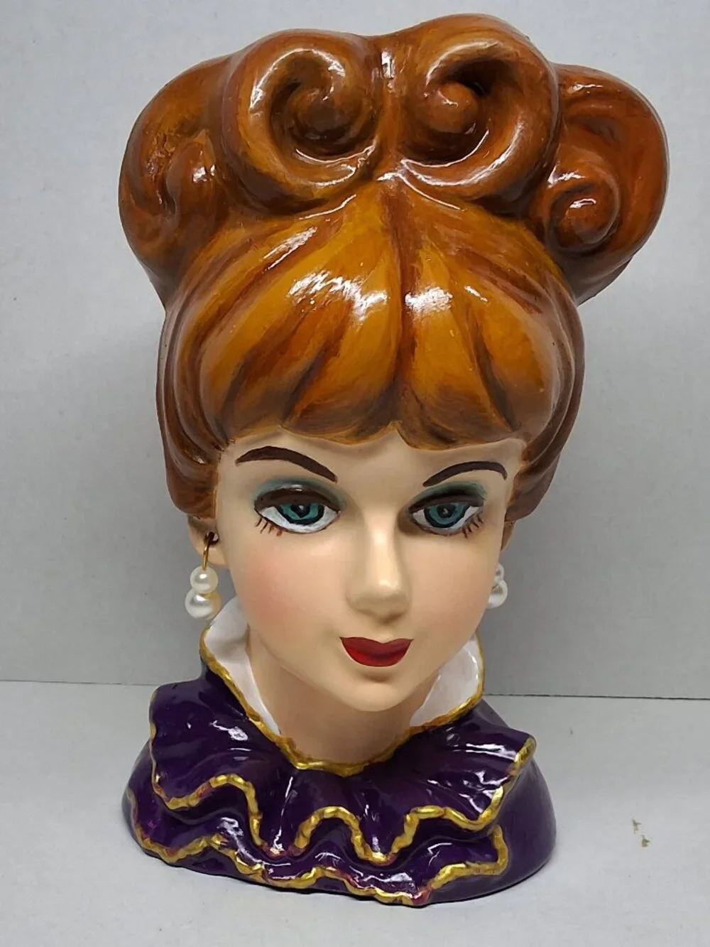 Ruben 4123 Second Chance Lady Head Vase reimagined